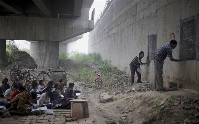 school under the bridge