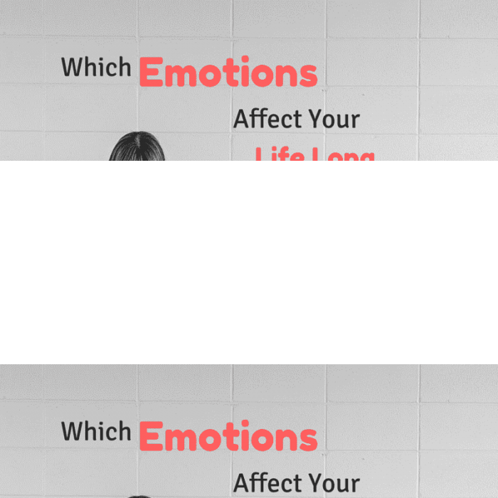 Which Emotions affects Your Life Long Decisions