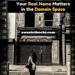 Your Real Name Matters in The Domain