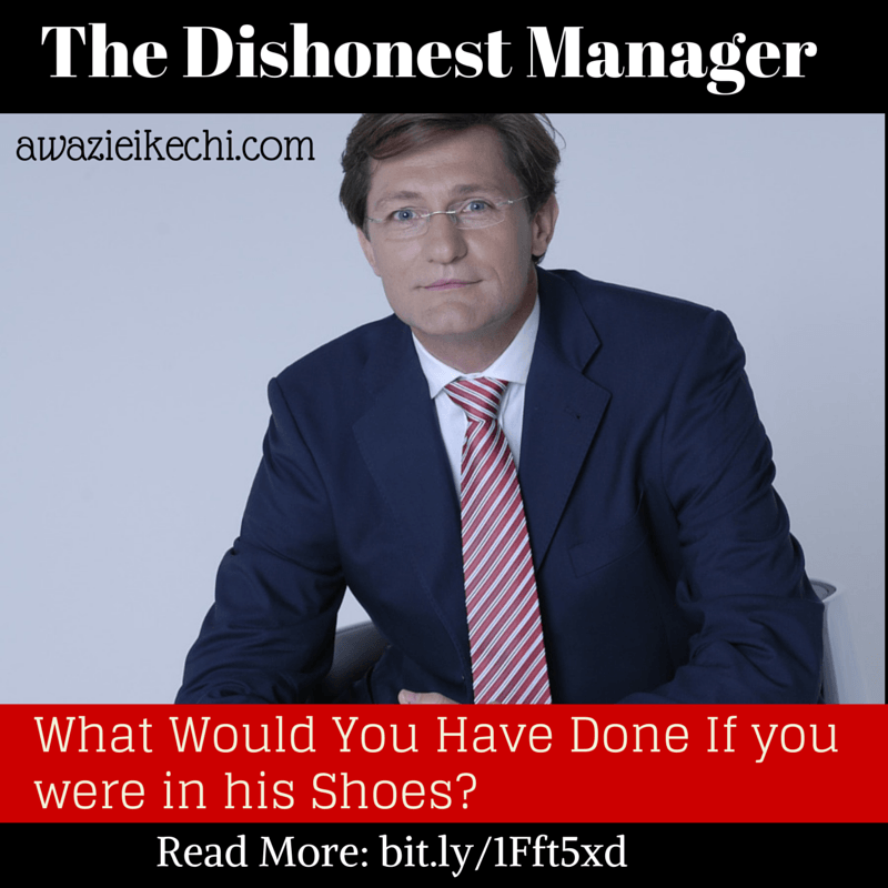 The Dishonest Manager (1)