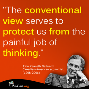 conventional Wisdom